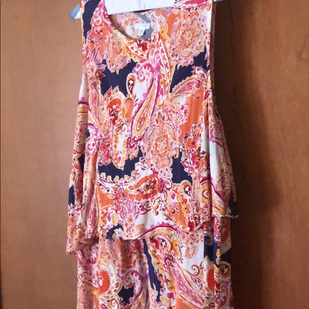 Slip on lightweight polyester shift